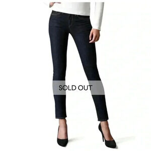 Rag and  bone heritage skinny casual trendy stretch dark 5 pocket denim jean 26